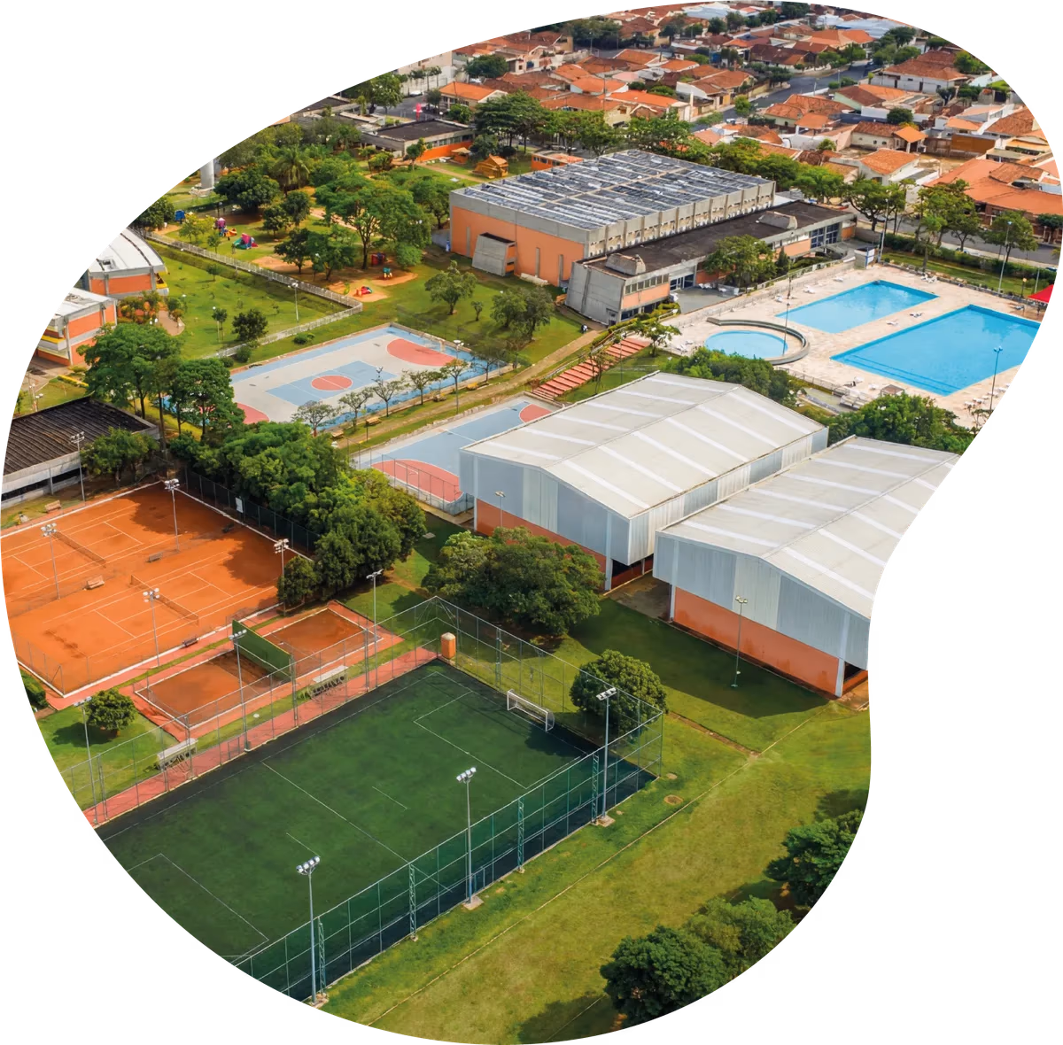 Áreas de lazer próximas ao Quinta dos Atobás